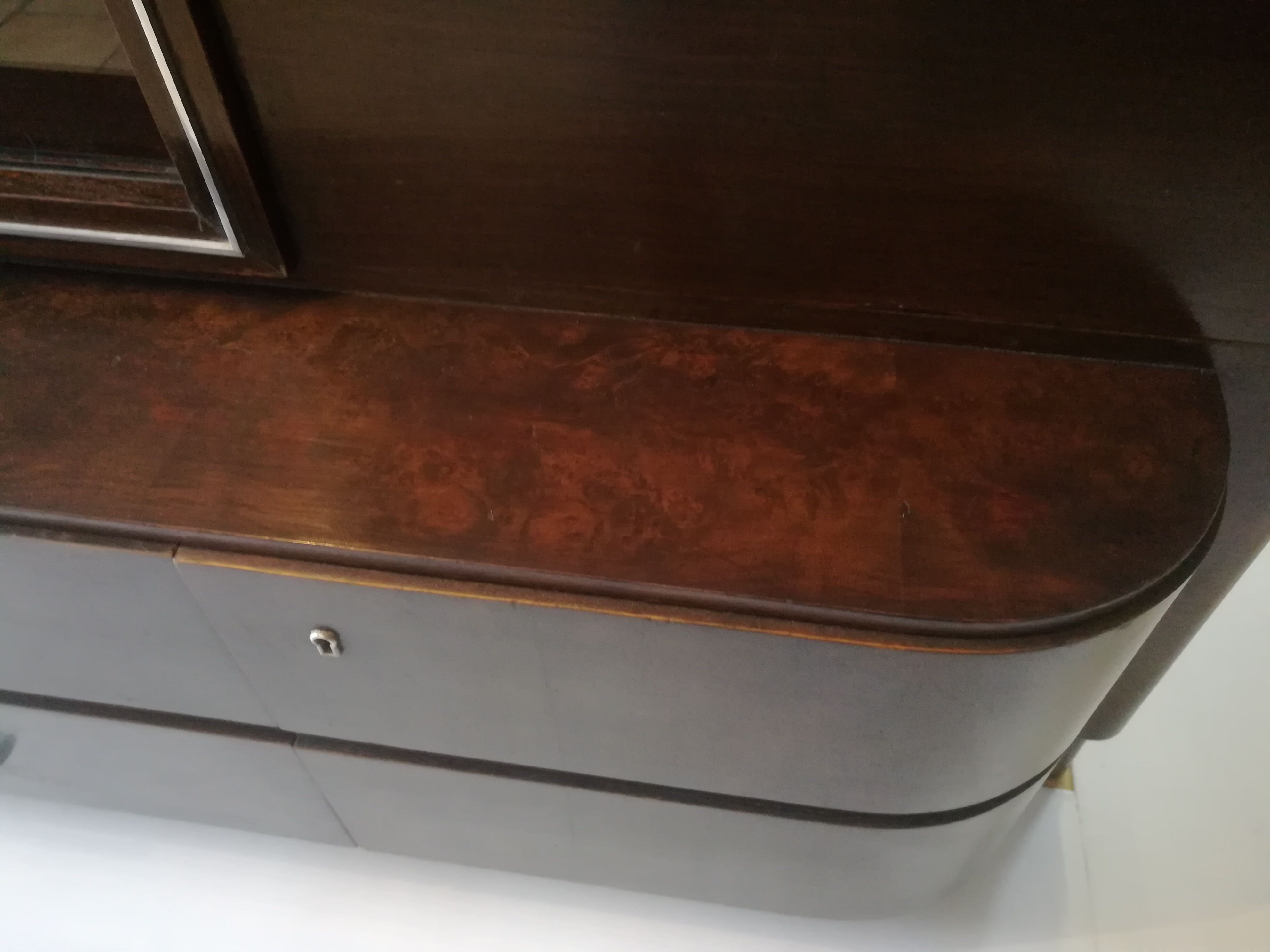 Rosewood art deco library