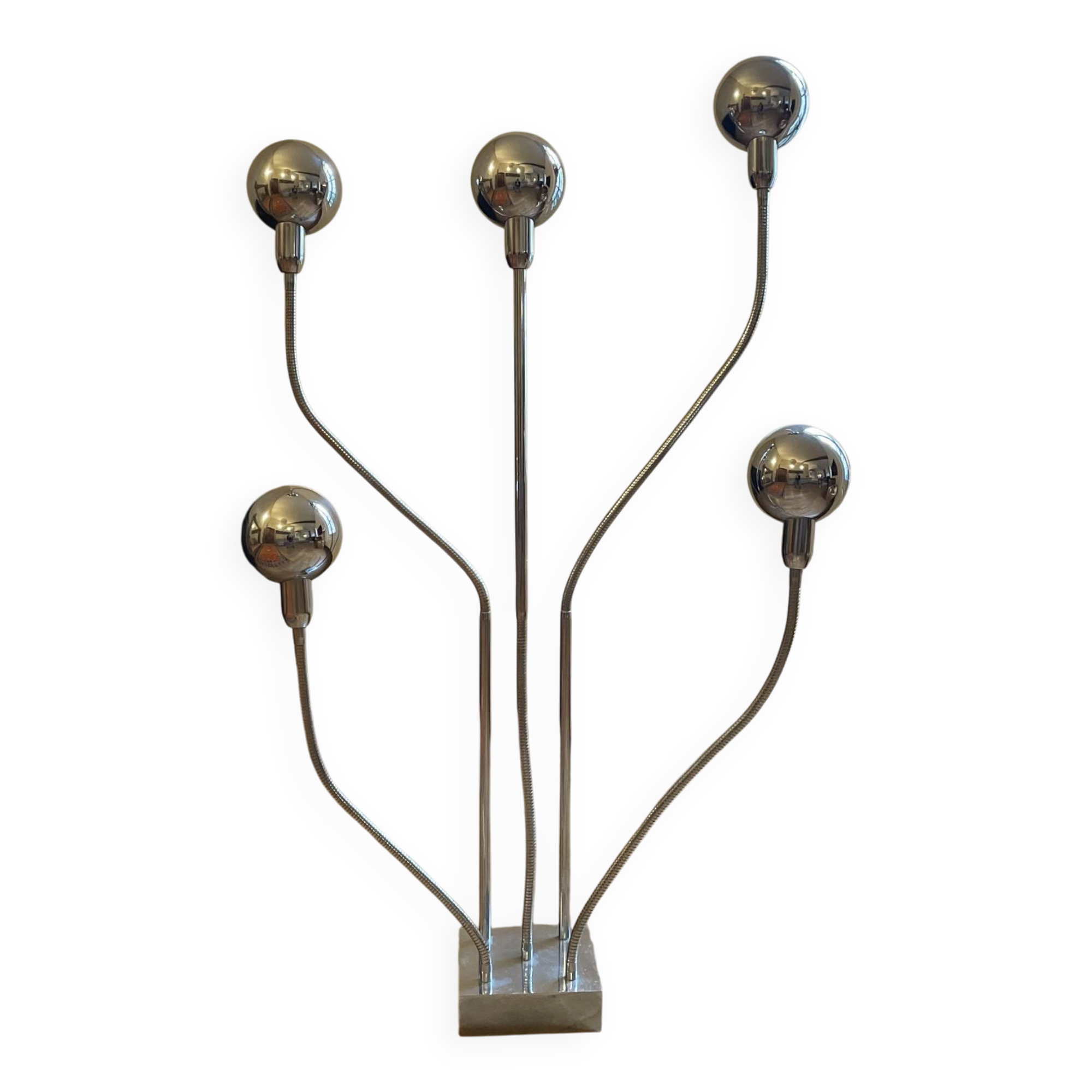 Pierre Folie floor lamp model Hydra edition Jacques Charpentier (1970)