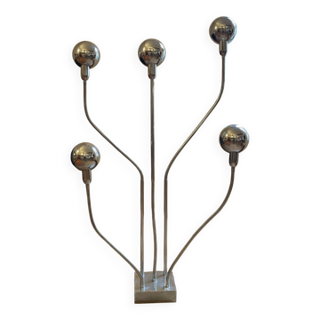 Pierre Folie floor lamp model Hydra edition Jacques Charpentier (1970)