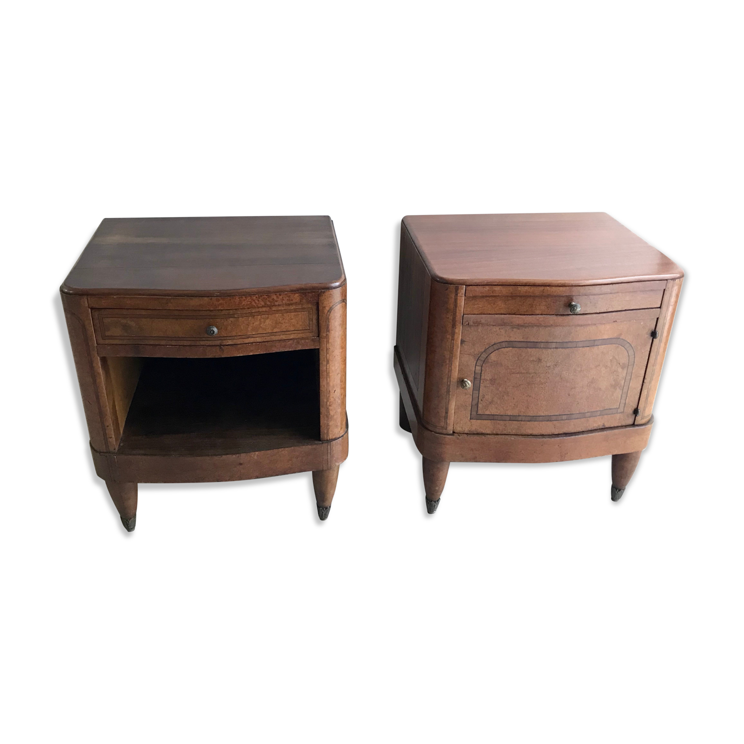 Paire de chevets Art déco