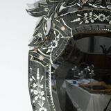 Miroir Vénitien en Verre Eglomisé – 1950