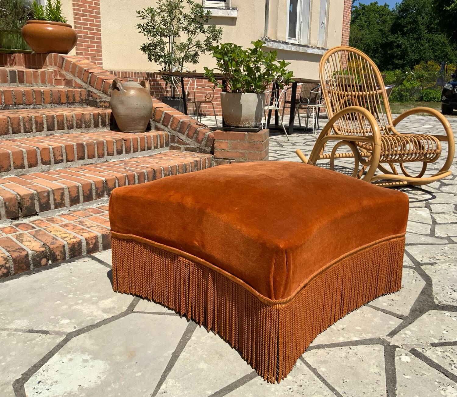 XL Ottoman Pouf Napoleon III