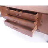 Curved vintage enfilade