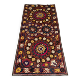 Vintage hand-embroidered tablecloth 135x280 cm