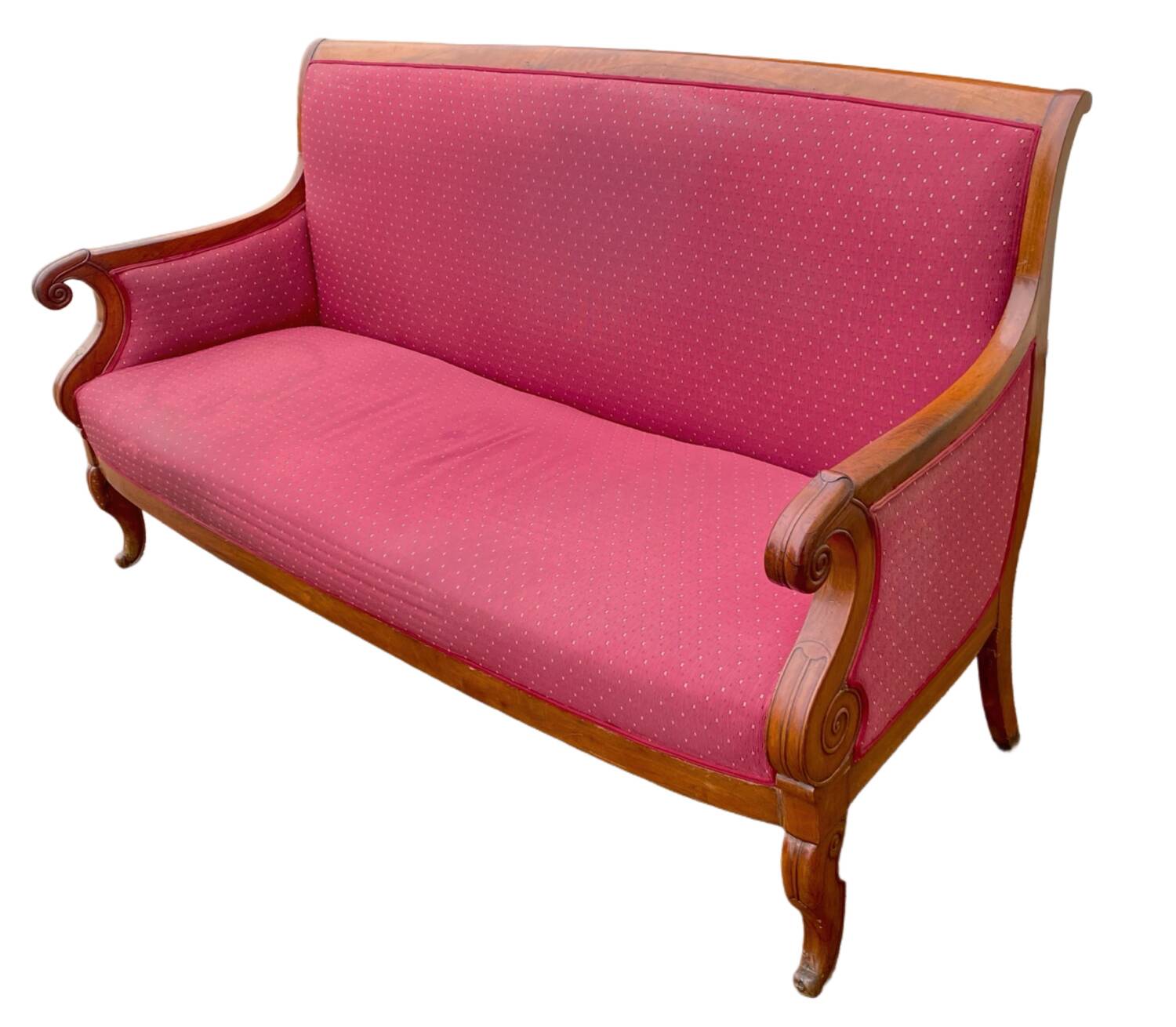 Napoleon Directoire salon banquette