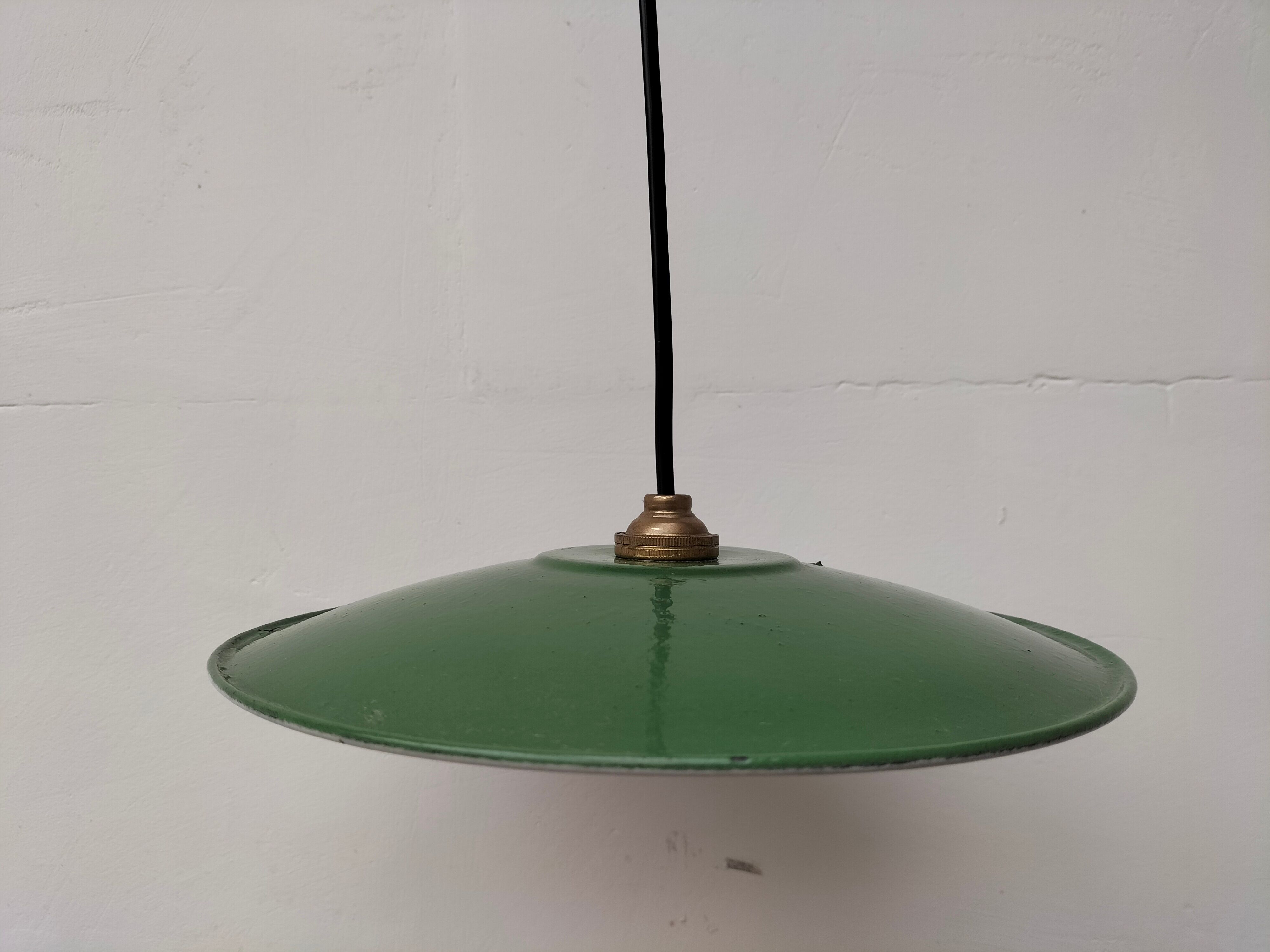 Lampe tôle émaillée