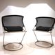 Set of 2 Wilkhahn Nuvola conference / dining room chairs by Herbert Ohl, 19
