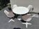 Vintage Arkana Tulip Dining Set Maurice Burke 1960s | Table + 4 Chairs