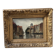 Oil on canvas "View of the city on the canal" by Franck BOGGS 19th century