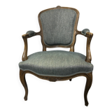 Louis XV style convertible armchair