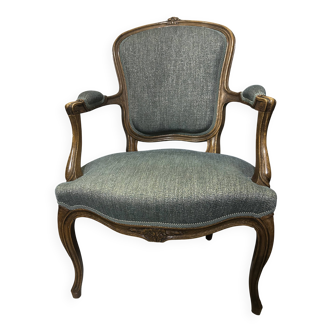 Louis XV style convertible armchair