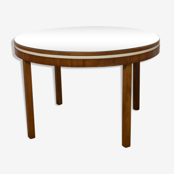 Table ronde teck 1960