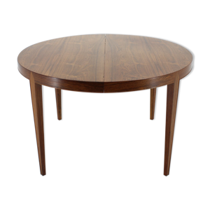Table à manger en bois de rose extensible Severin Hansen des années 1960 pour Haslev Møbelsnedkeri