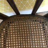 Fluted bistro chair in early 1900