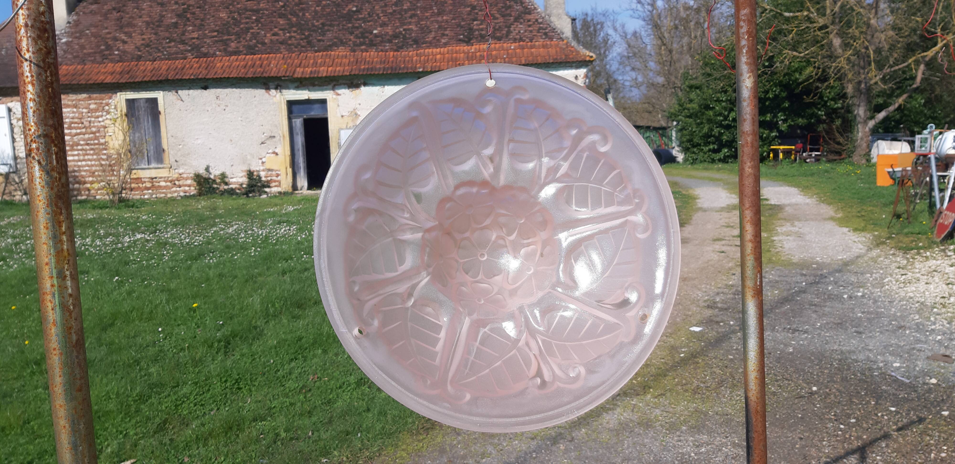 Degué Suspension in Salmon Glass