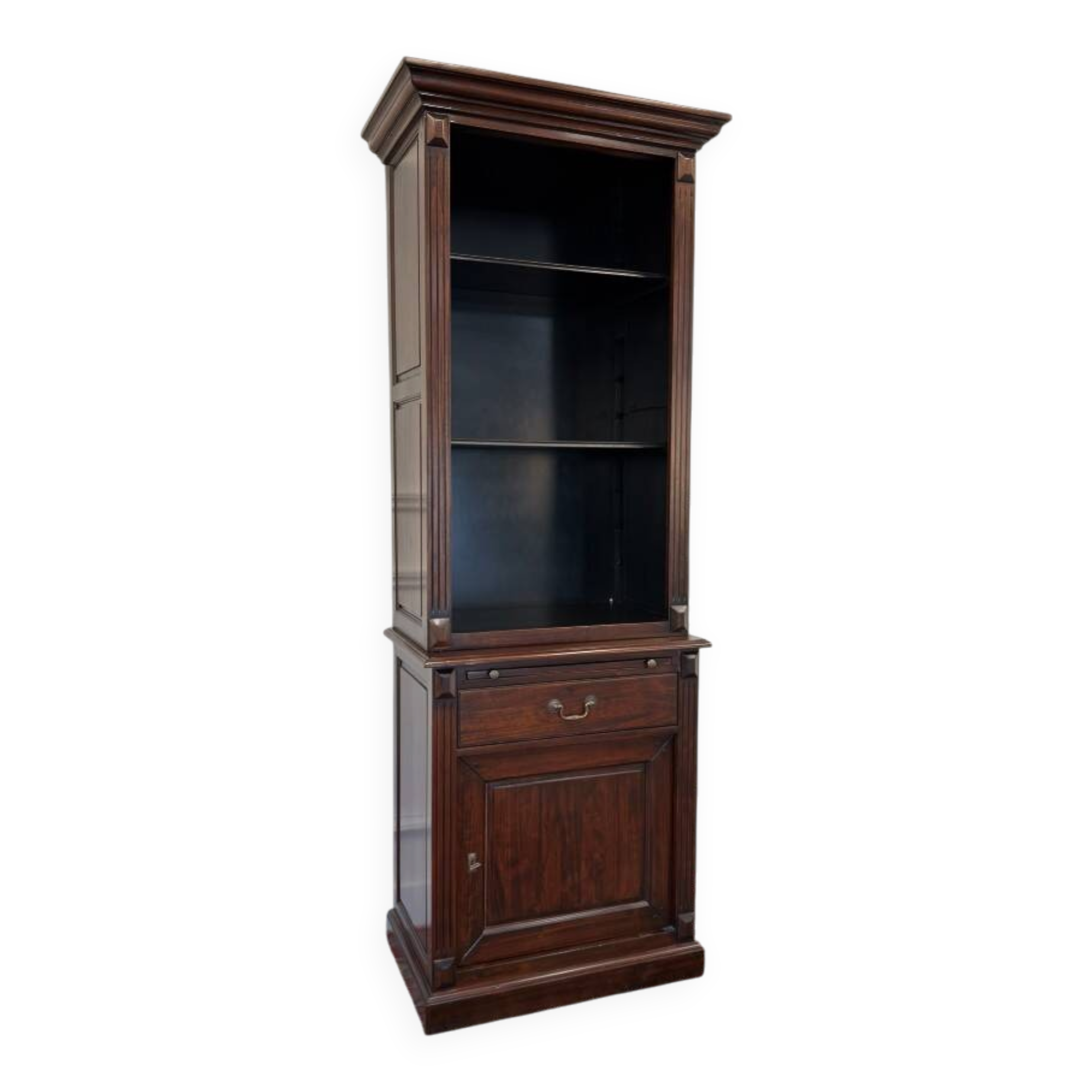 Classic English Mahogany Bookcase
