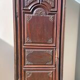 Oak Bonnetière, Moulded, Carved, Louis XIV