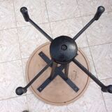 Bistro table with foot vintage cast iron