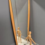 Miroir en bois, années 1960