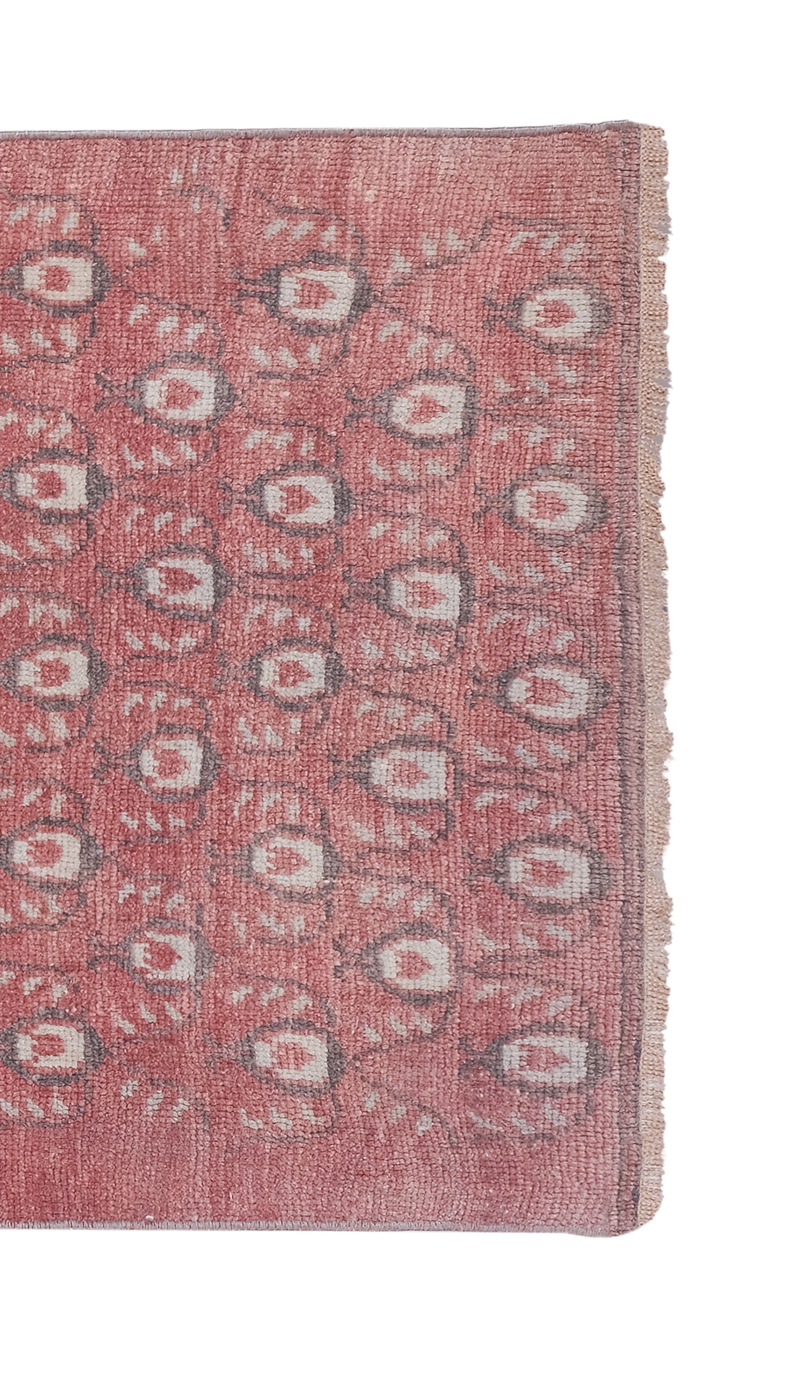 Vintage Turkish rug from Oushak, hand-woven 90x158 cm