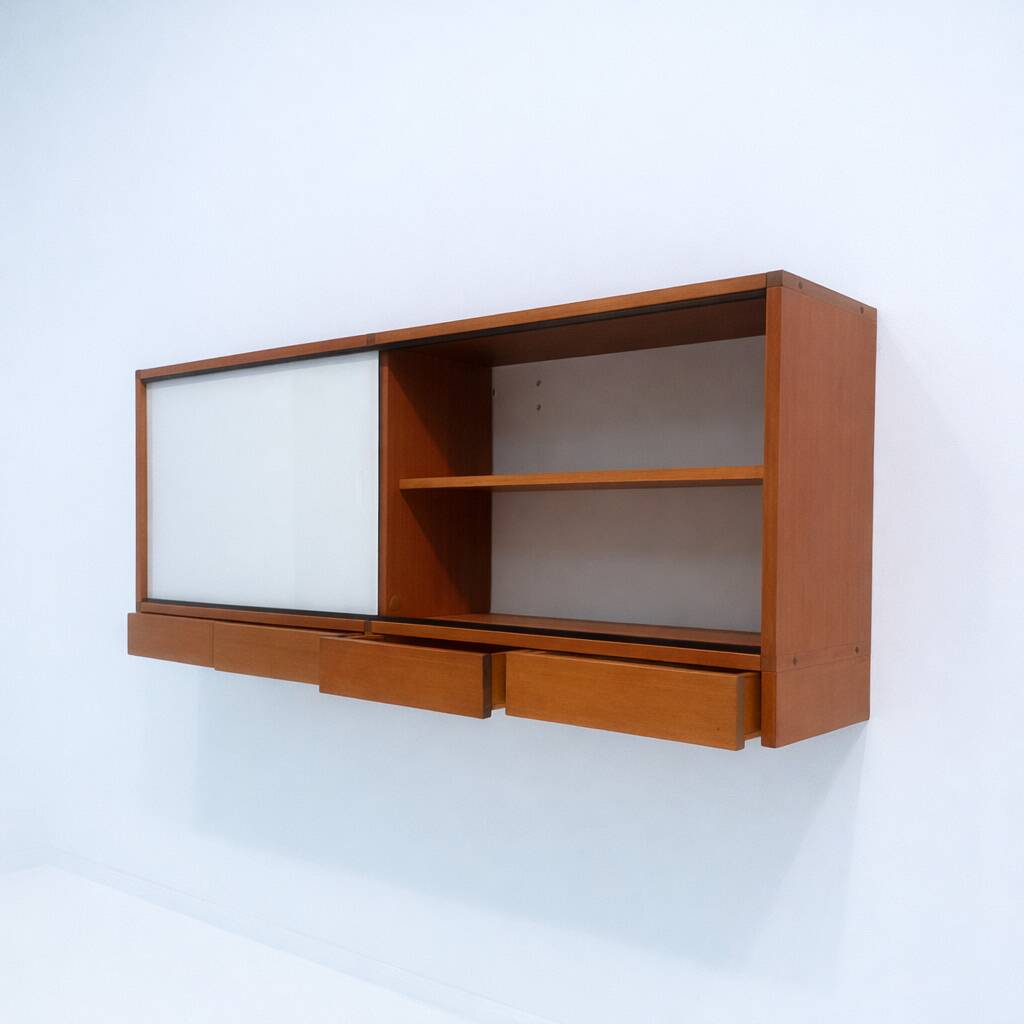 Buffet/suspended enfilade Minvielle, France, 1950s