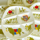 Six plates in Fondue de ''Pommard, Salins' France , 1970
