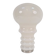 Vintage Space Age Bulb Table Lamp in White Glass, Germany, 1970s