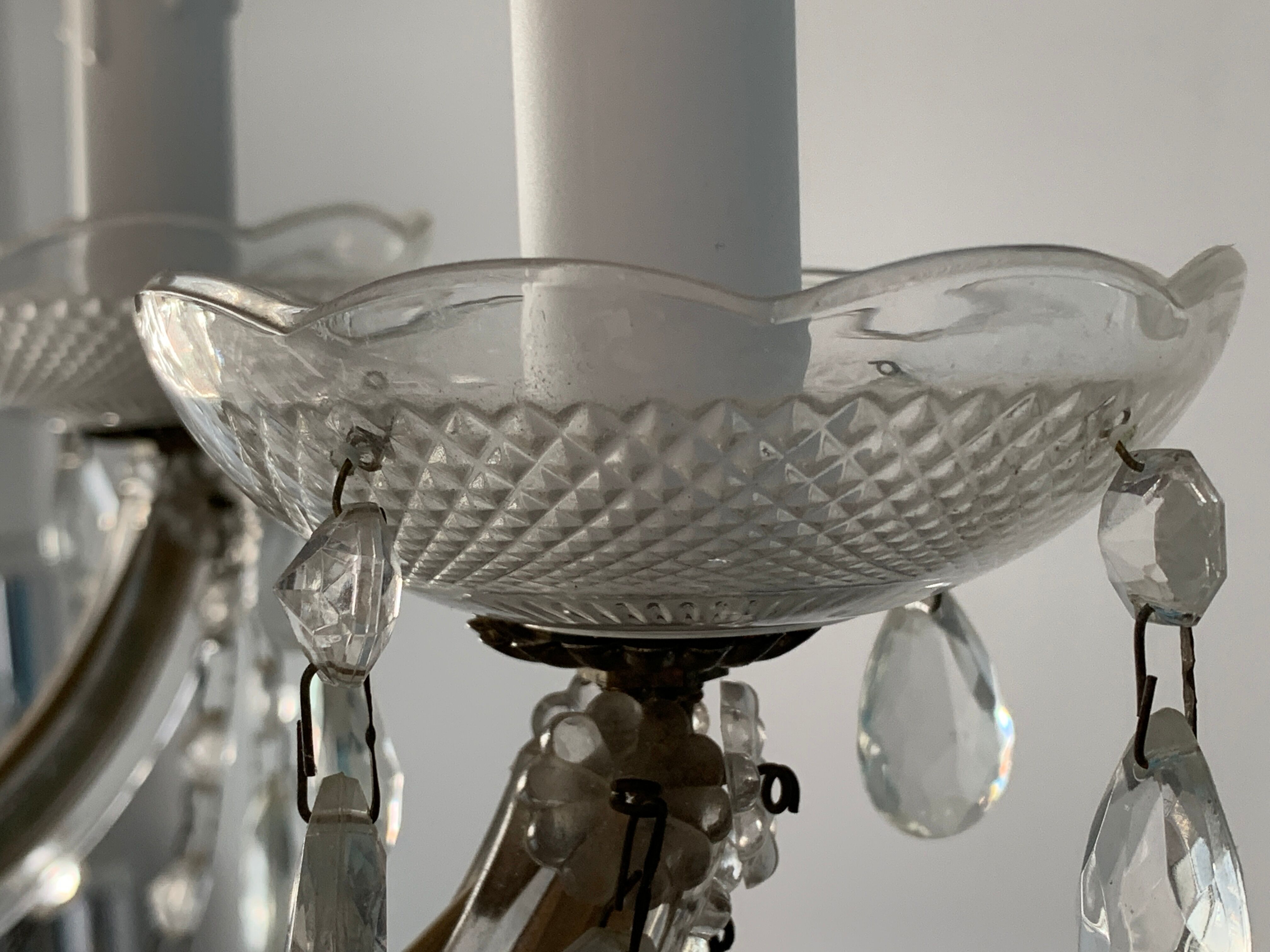 Lustre Marie Thérèse, 8 pampille fires, 1970