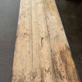 Pair of oak farm benches