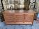 Vintage 1960s oak and oak marquetry sideboard