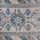 Tapis bleu turc Oushak 110 x 181 cm