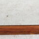 Old large mirror made of teak with frame