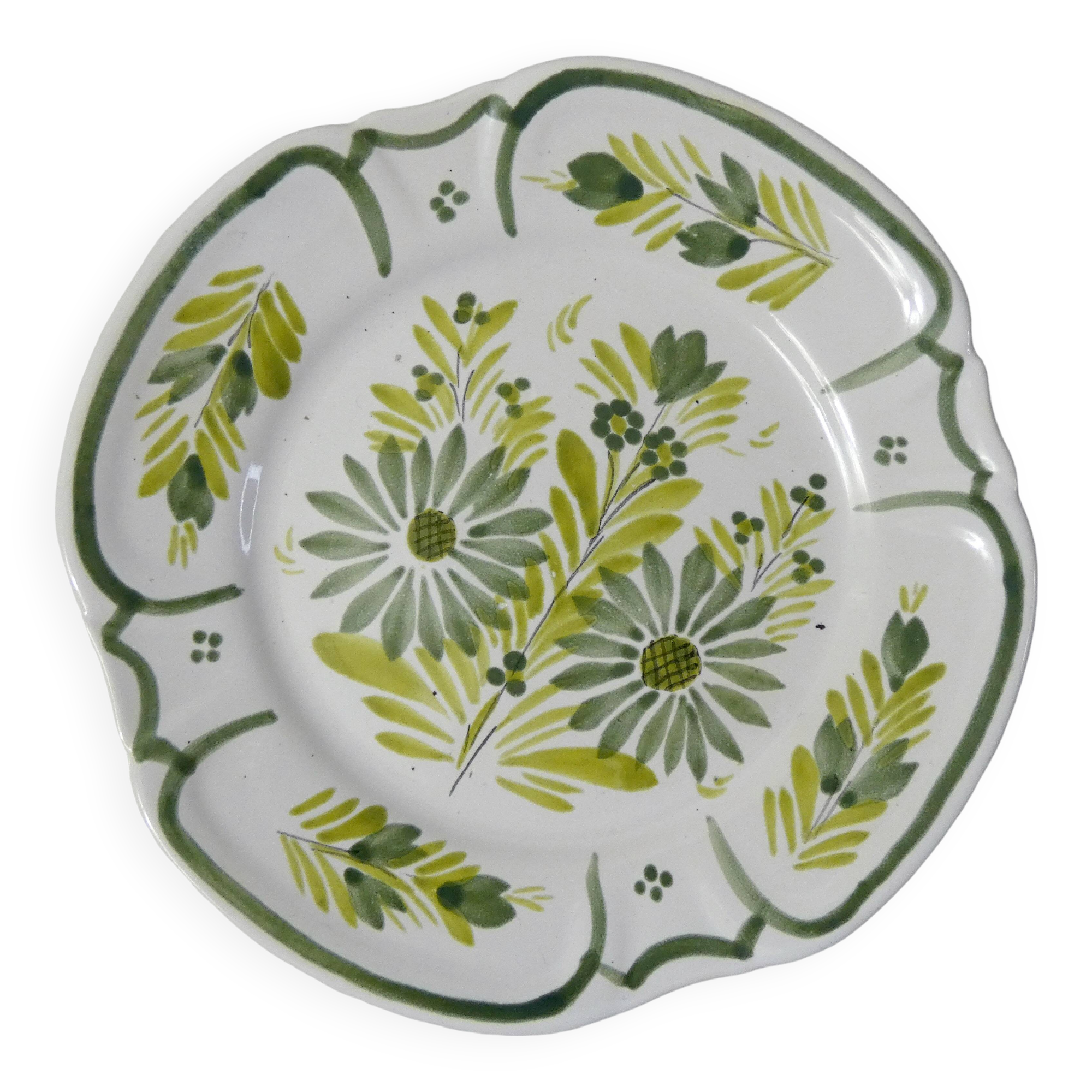 Henriot Quimper assiette à hors d'oeuvre