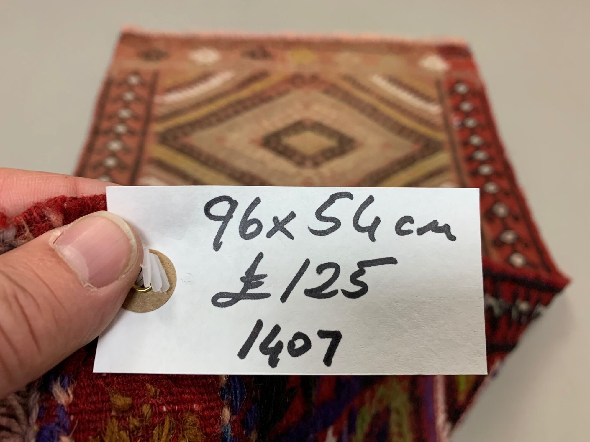 Turkish kilim 96x54 cm