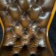 2 English Chesterfield chairs