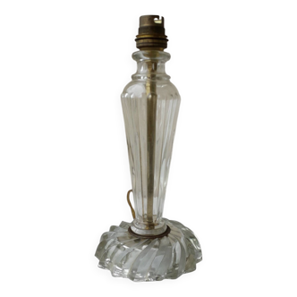Glass lamp base