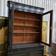 Louis Philippe two-body sideboard in blackened wood 19th