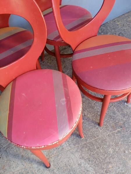 Baumann 4 vintage design seagull chairs