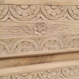 Breton chest of drawers in solid oak