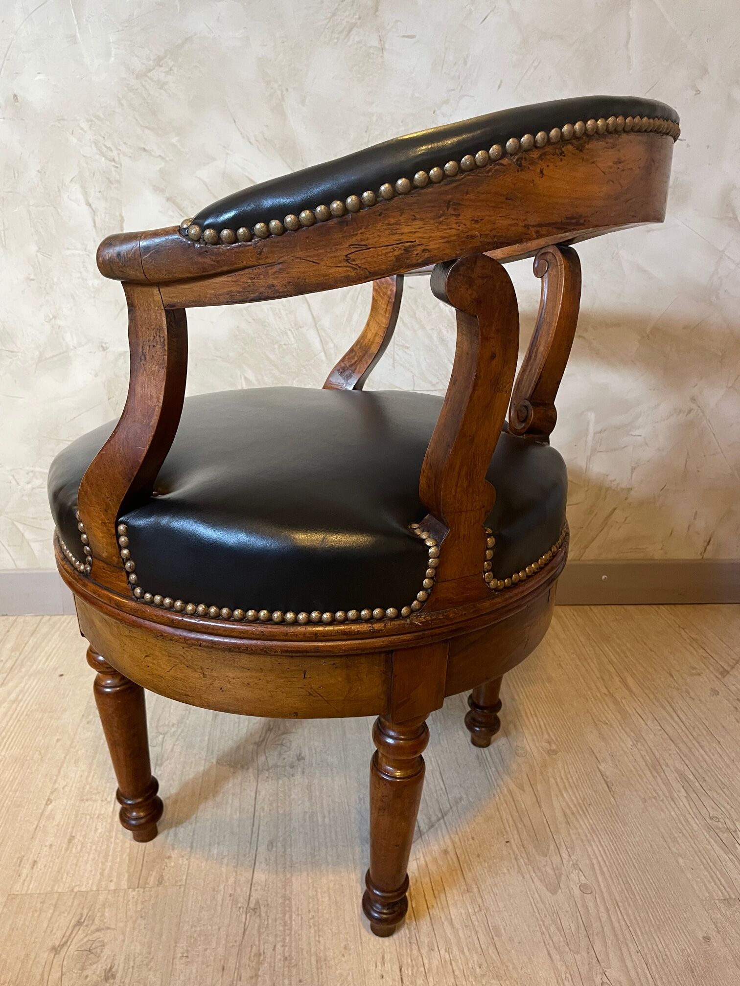 Leather office chair