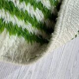 Handmade green Beni Ouraine rug