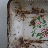 Old metal basket