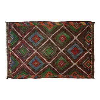 Anatolian handmade kilim rug 320 cm x 218 cm