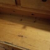 English chest of drawers nineteenth in pine