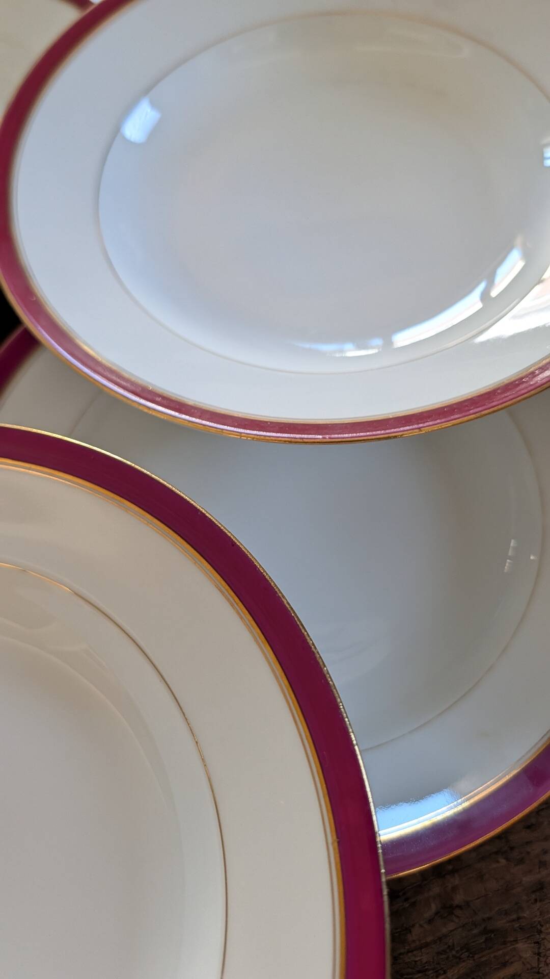 Deep plates Limoges – Le Grand Dépôt Émile Bourgeois, c. 1900