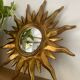 Convex mirror in the shape of a sun