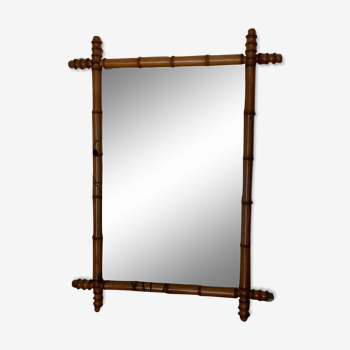 Miroir façon bambou 68x90cm