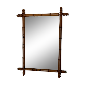 Miroir façon bambou 68x90cm
