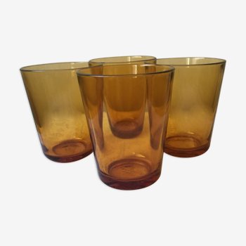 Set of 4 Vereco water glasses