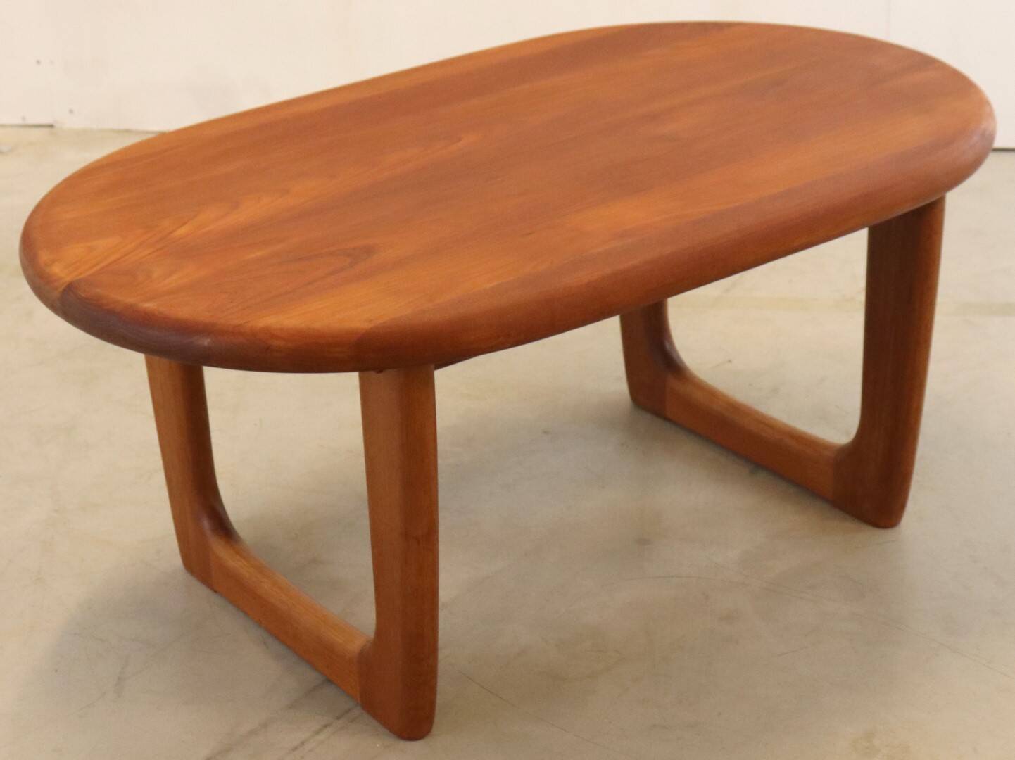 Holstebro vintage deense teak salontafel 'Oksby'